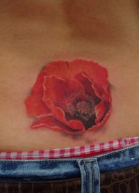 květina tetování 4