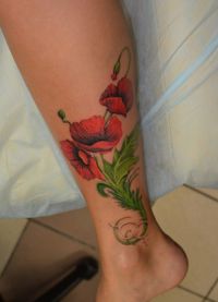 květina tetování 9