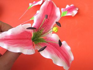 Цветя от гъби - майсторски клас22