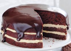 kakaový dort fudge recept