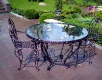 kované nábytek pro zahradu1