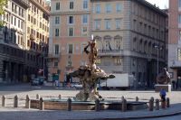 Tritonova fontána v Římě 1