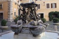 żółw fontanna w Rzymie 2