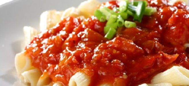 Umak od povrća za tjesteninu