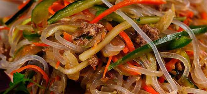 fachoza с месо и зеленчуци на корейски
