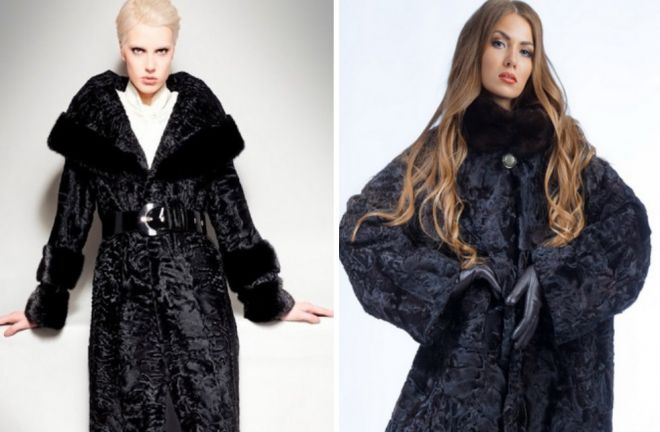 Astrakhan fur coat1