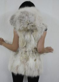 Arktická liška kožichy vesty14