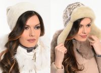 Kožené dámské klobouky zimní 2015 2016 7