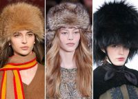 Kožené dámské klobouky zimní 2015 2016 8