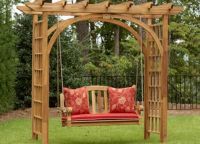 Zahradní nábytek ze dřeva -1