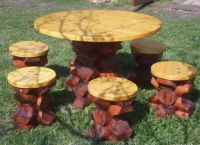 Zahradní nábytek z dřeva -5