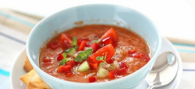 polévka gazpacho