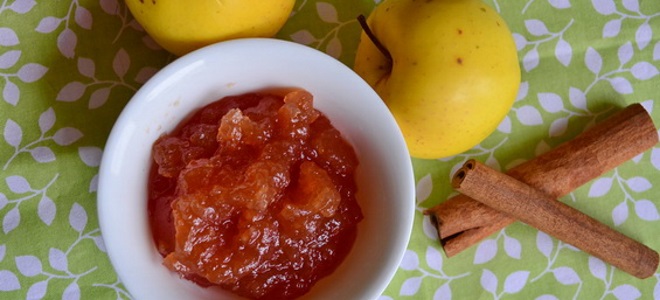 Jabuka jabuke cimeta - recept za zimu