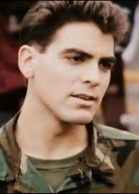 Джордж Клуни в военное форме