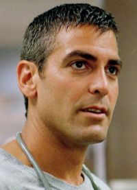 Джордж Клуни в сериале Скорая помощь