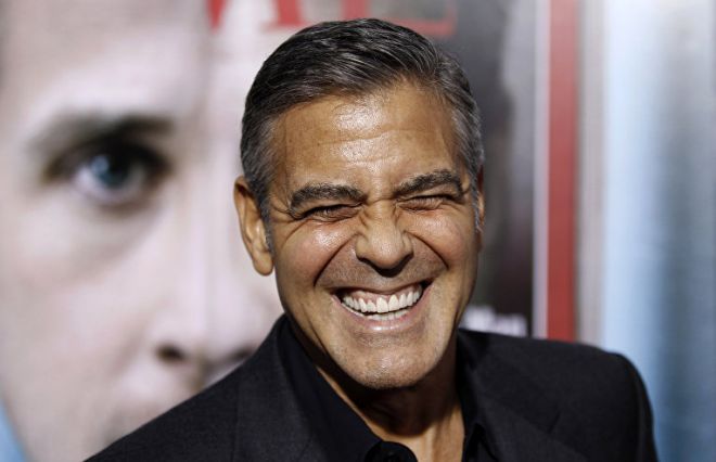 Клуни рассказал о близнецах