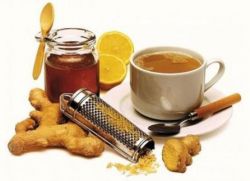 zázvorový med a zklidnění citronu