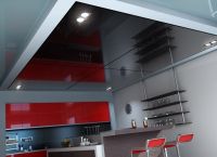 Stropni stropi v kuhinji 1