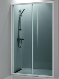 Стъклена врата за душ в ниша5