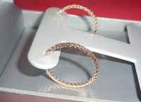 Златне прстенове наушнице 7