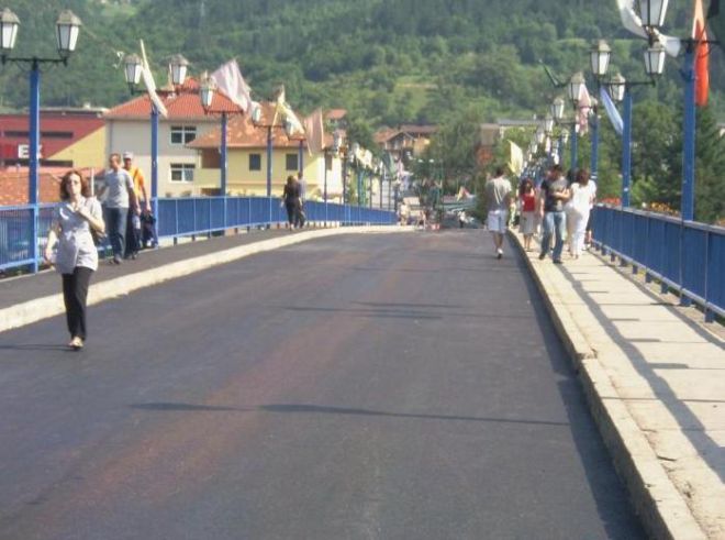 Мост Alije Izetbegovića в Горажде