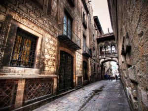 gotická čtvrť v barceloně6