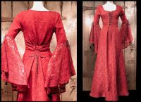 gotski slog v srednjeveških oblačilih 2