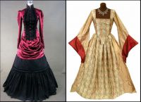 готически стил в средновековно облекло 4