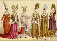 готически стил в средновековно облекло 6
