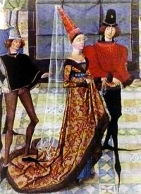 готически стил в средновековно облекло 9