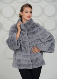 сиво кожено палто5