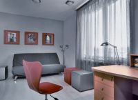Sivi laminat v notranjosti apartmaja 1