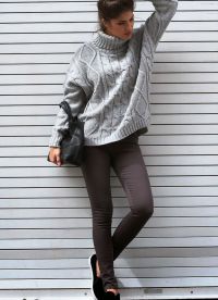 сив пуловер 9