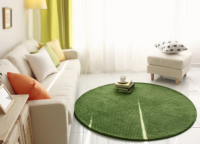 Зелен килим1