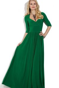 zielona sukienka w pol1