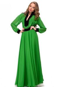 зелена хаљина у пол3