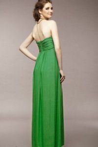 зелена хаљина у пол4