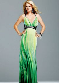 Zelené šaty 2014 5