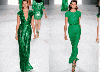 zelené šaty 2015 3