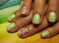 zielony manicure 8