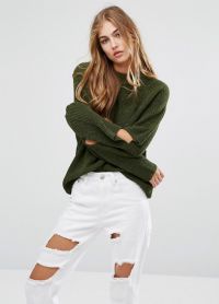 зелени џемпер 13