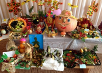 група декорация в детска градина от есента 5