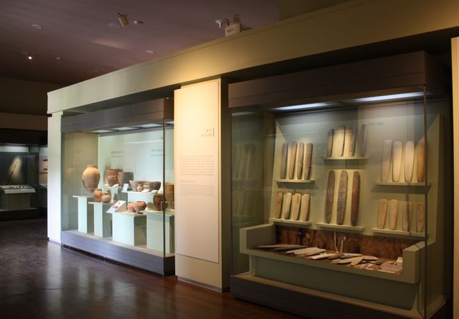 Экспонаты музея Кенджу
