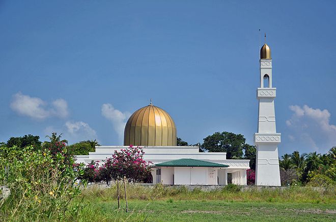 Новая мечеть на острове Утим, Хаа-Алифу