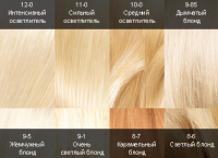 odstíny vlasové palety 5