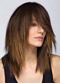 fryzury z grzywką na średnich włosach 2015 3