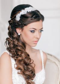 Невеста фризура за дугу косу 4