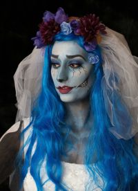 Halloween make-up nápady pro girl1