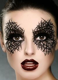 Halloween nápady make-up pro dívky4