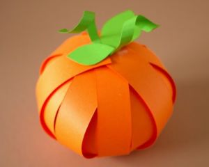 Halloween paper pumpkin16